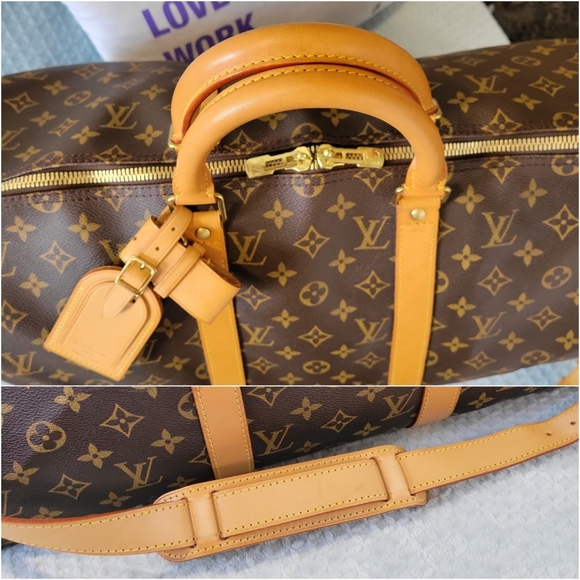 ❤Authentic LV Keepall 50 Bandouliere Travel Bag Monogram - Picture 3 of 16